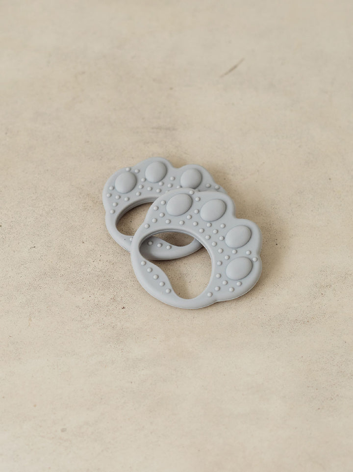 Baby Doggy-shaped Teethers - Grey