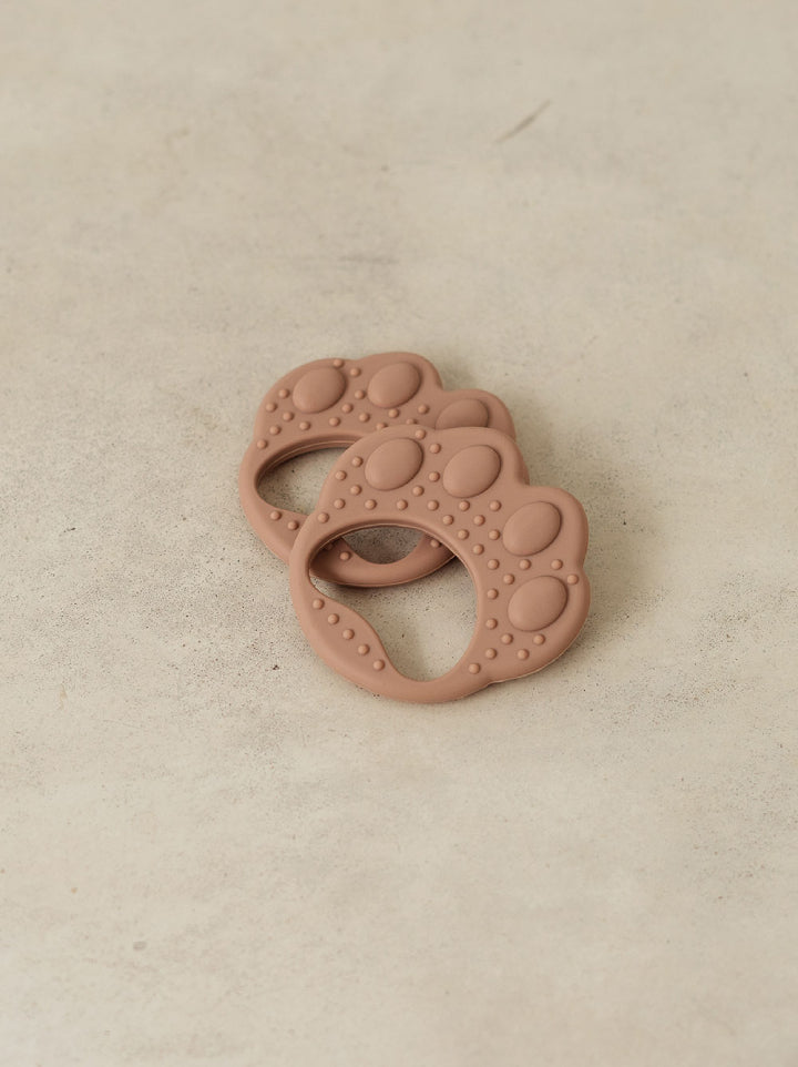 Baby Doggy-shaped Teethers - Sand - set of two