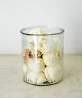 Glass ice cream jar/vase