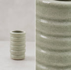 Ribbed Ceramic Toothpick Holders