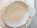 Organic oval pebble bowl