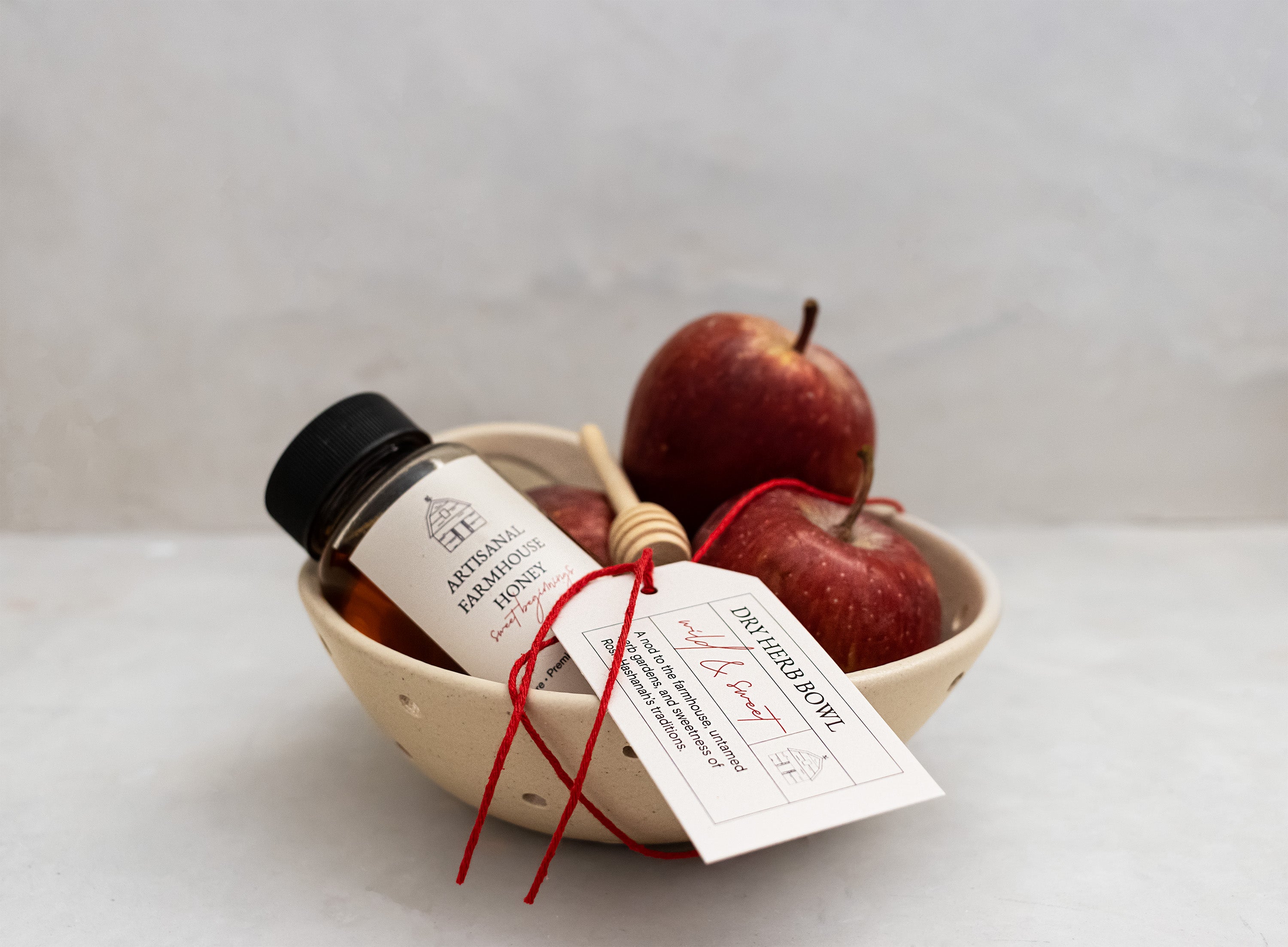 Wild & Sweet (Herb Bowl, Apples, & Honey)