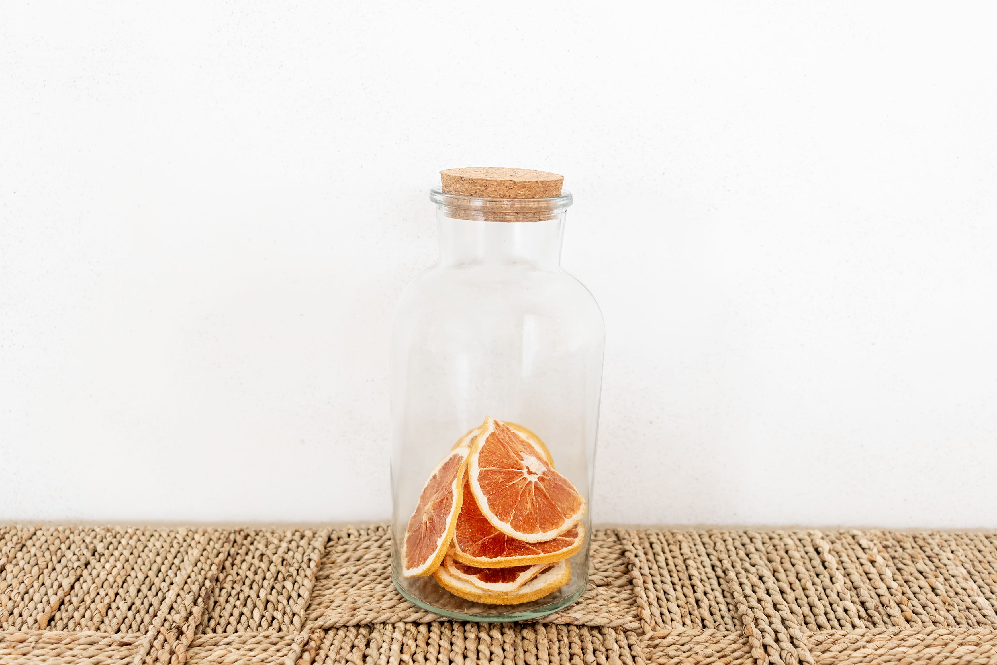 Glass Cork Jug 1L