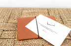 Leather journal gift