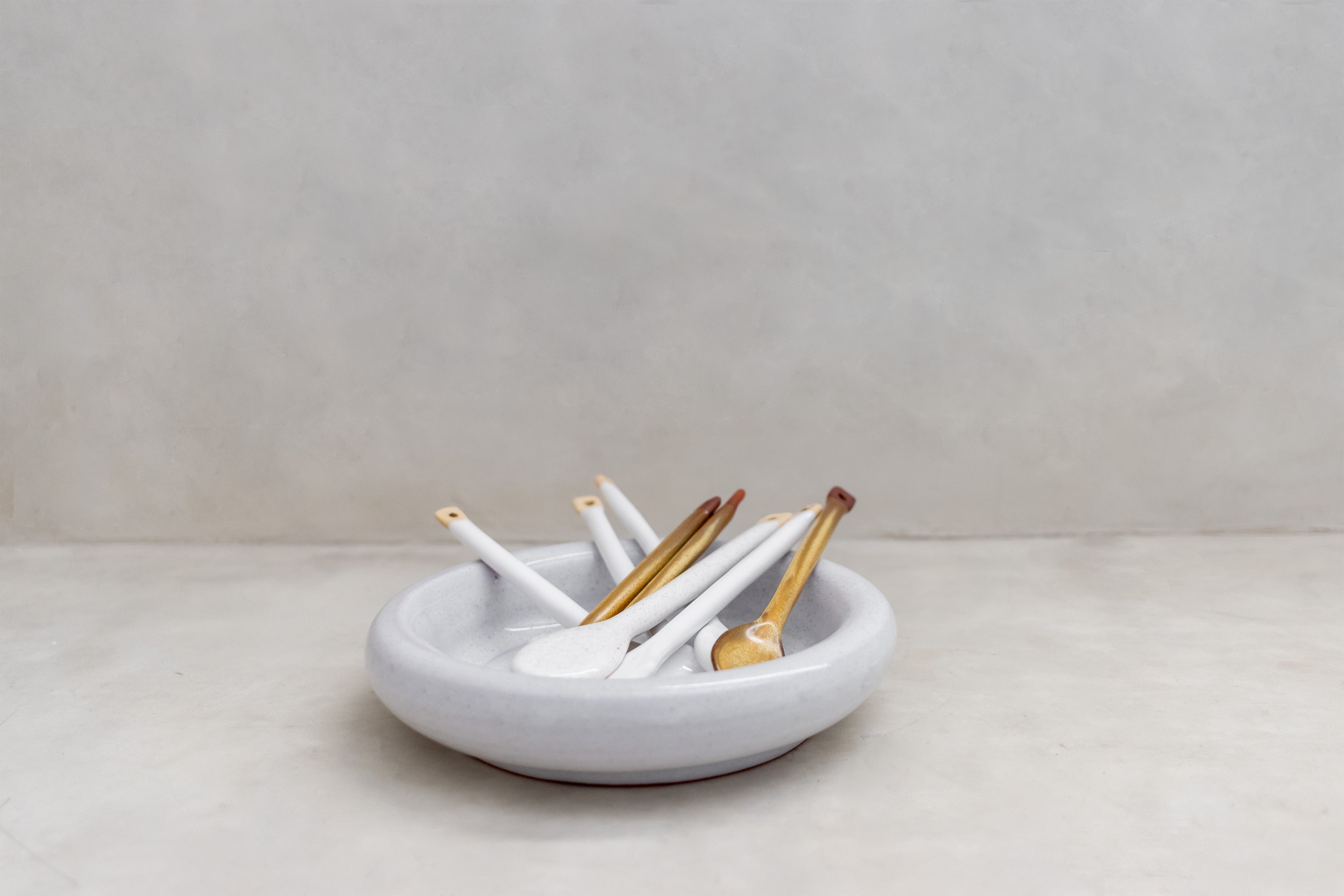 Mini Ceramic Spoons