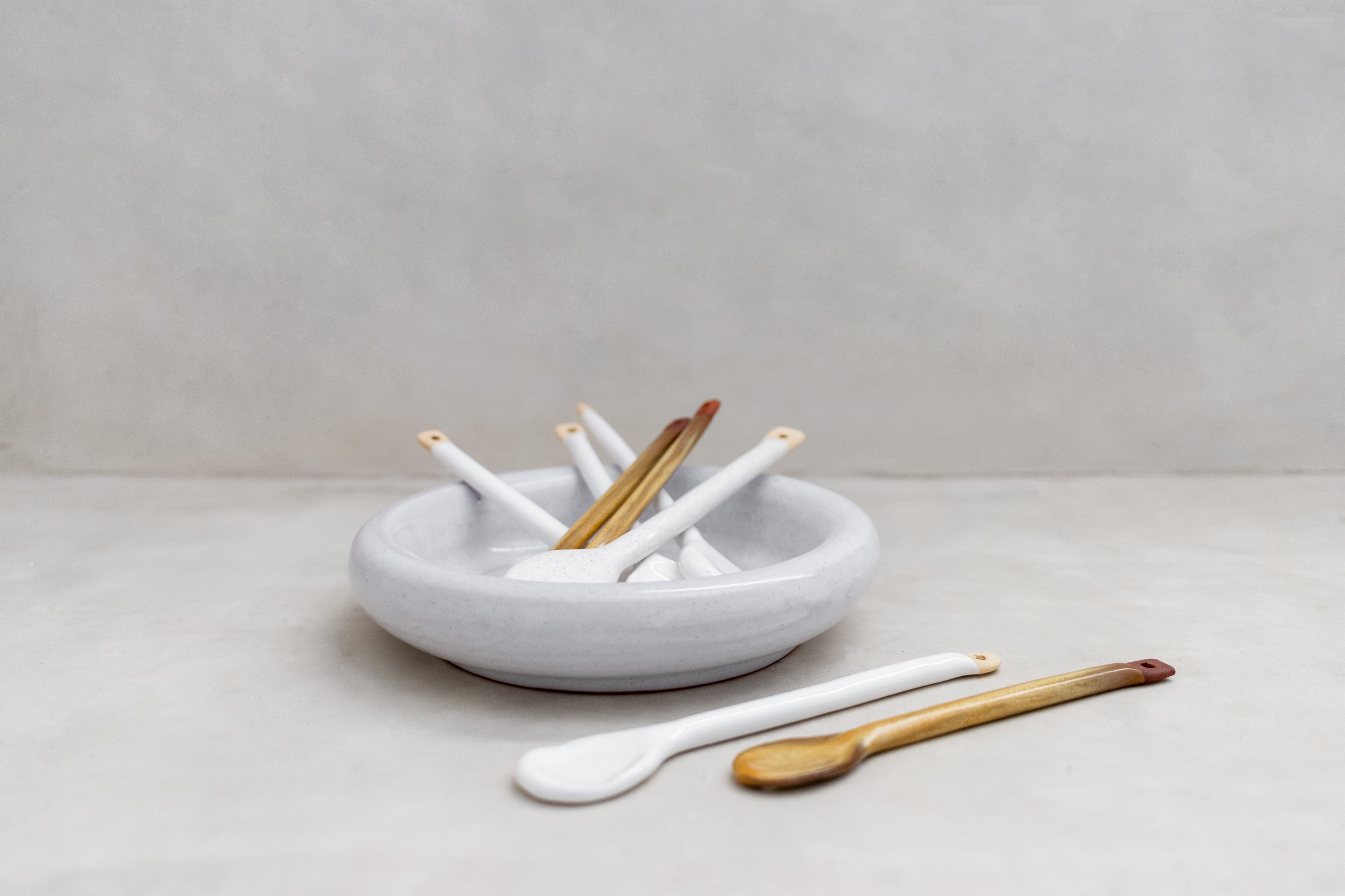 Mini Ceramic Spoons