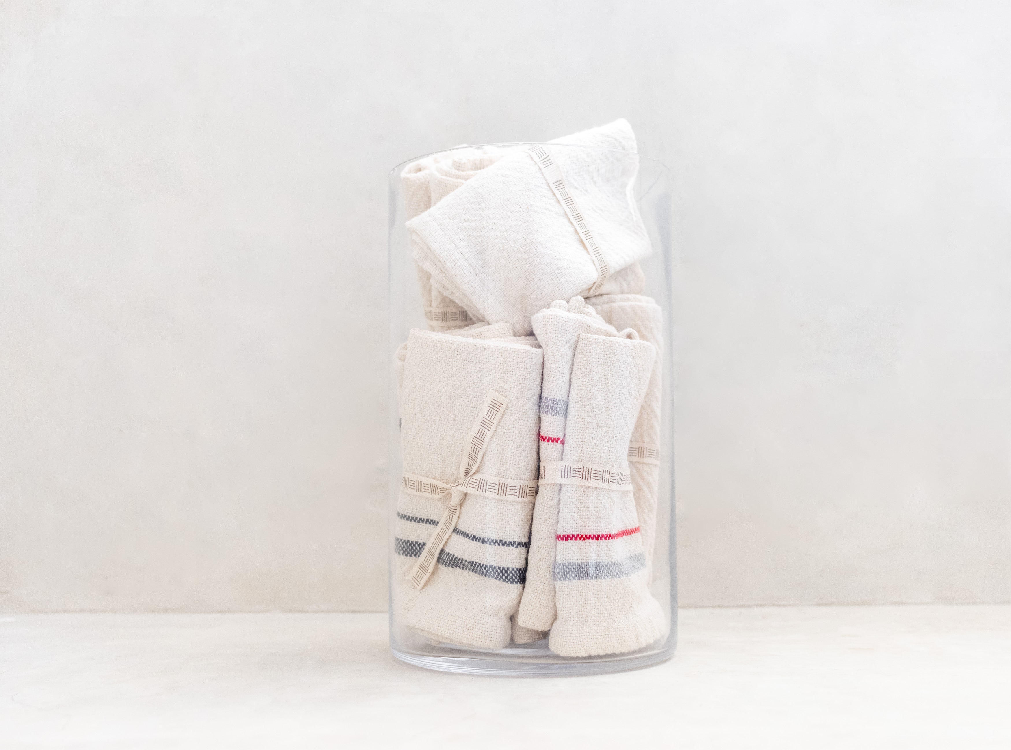 Glass ice cream jar/vase