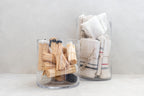 Glass ice cream jar/vase