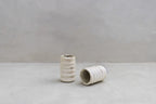 Ribbed Ceramic Toothpick Holders