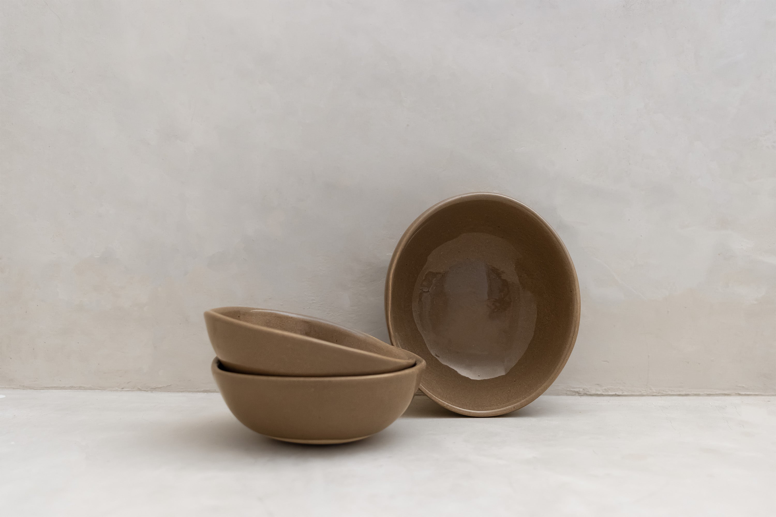 Ceramic melon bowls