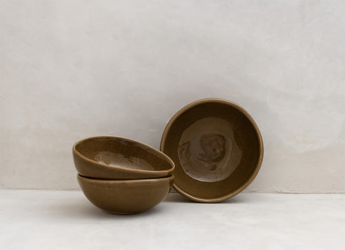 Ceramic melon bowls