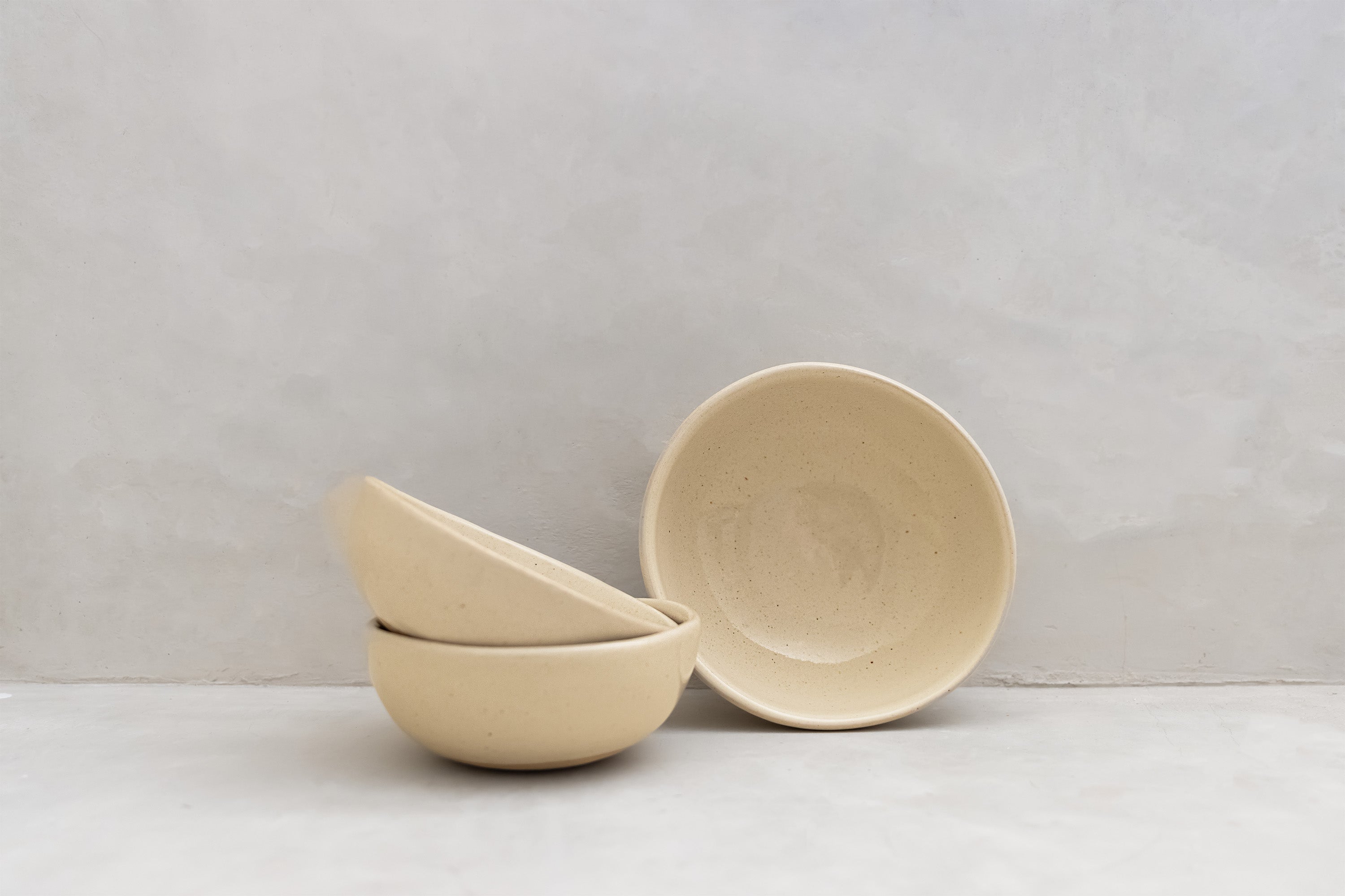 Ceramic melon bowls
