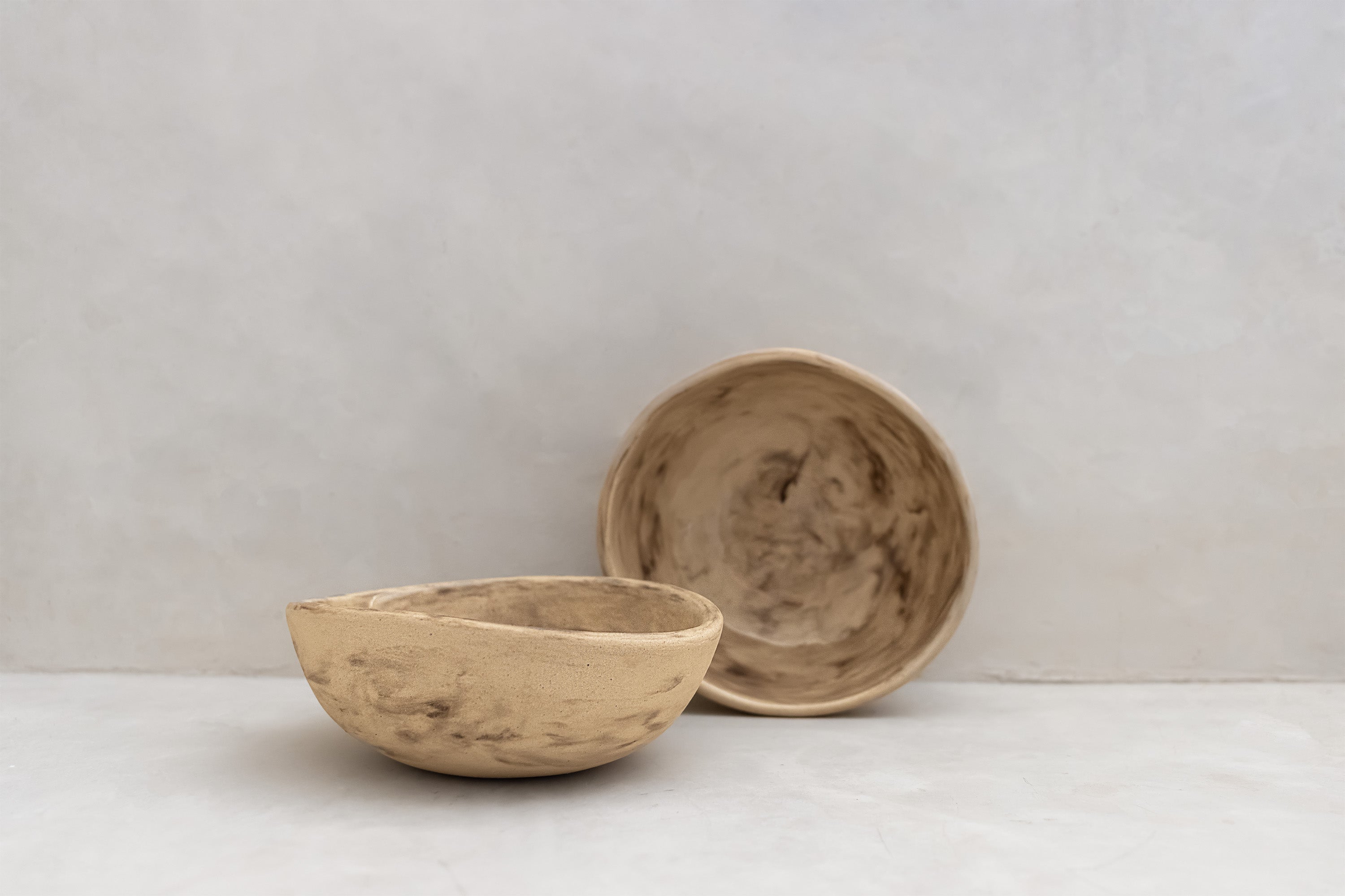Ceramic melon bowls