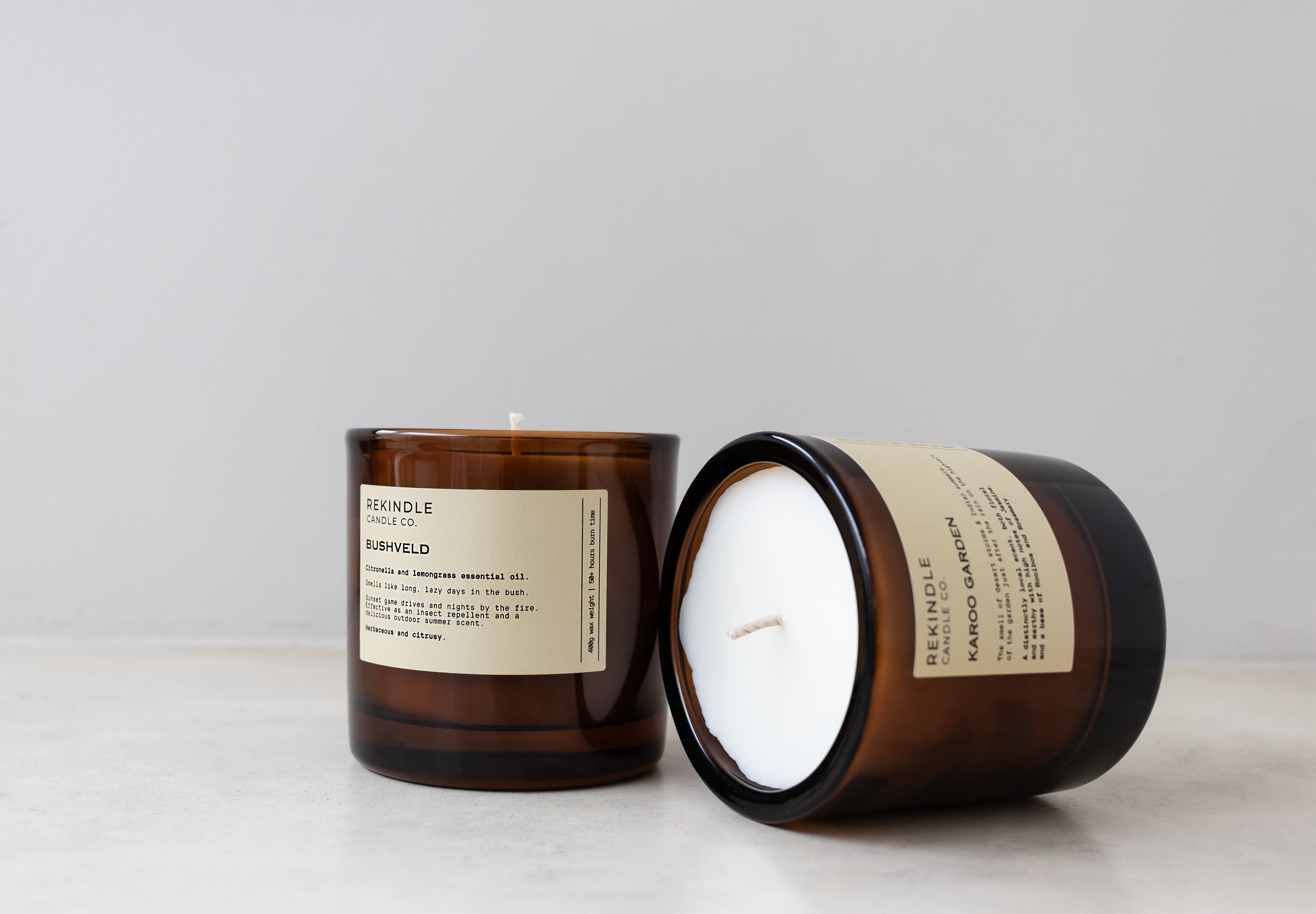 Rekindle Glass Candle