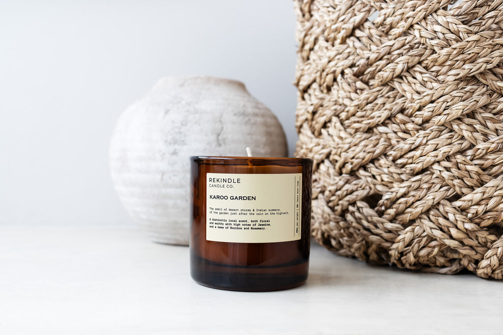 Rekindle Glass Candle