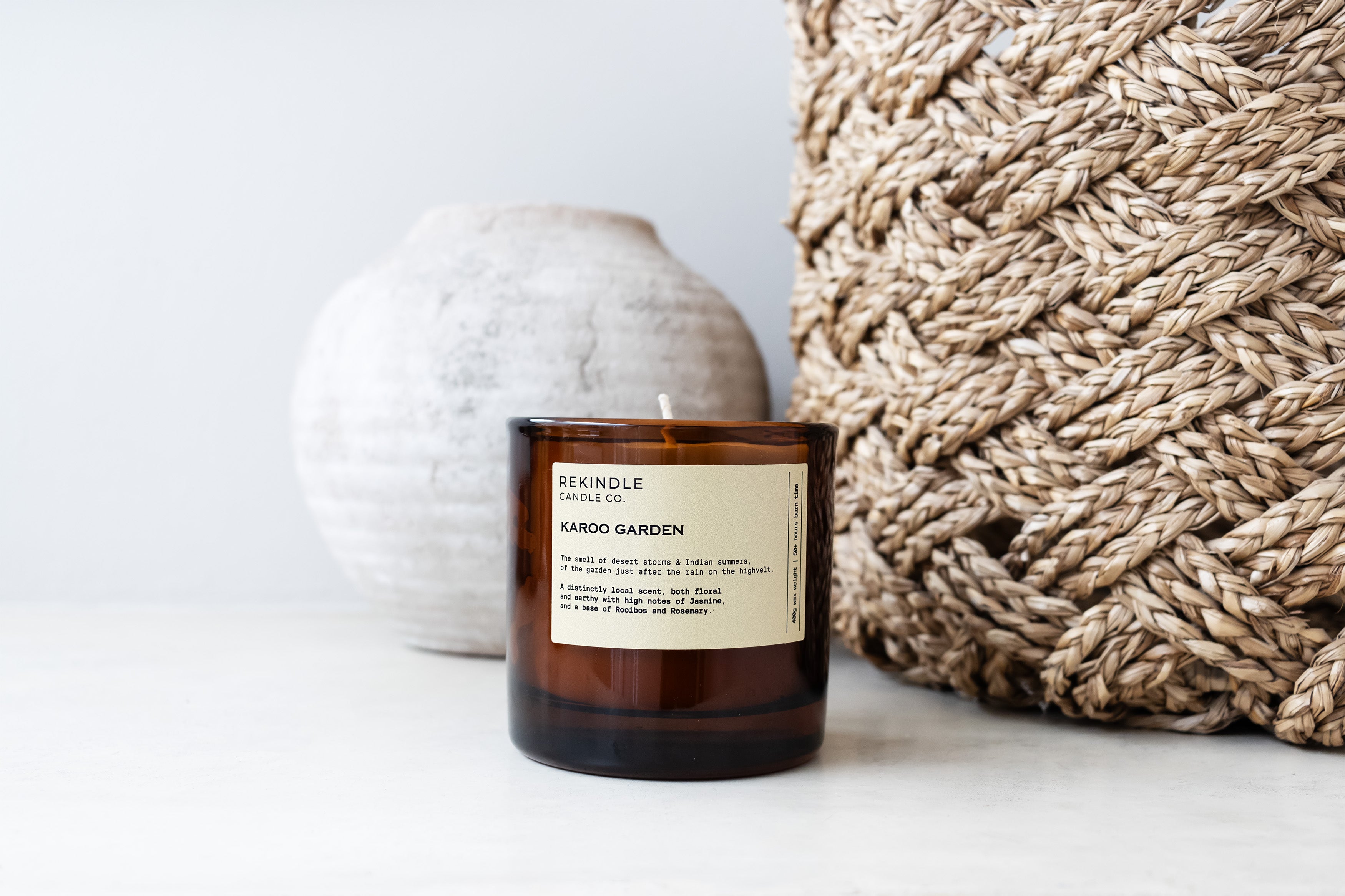 Rekindle Glass Candle