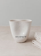 Trend-ings Ritual Ceramic Cup in Stone Gloss Colour with blessing