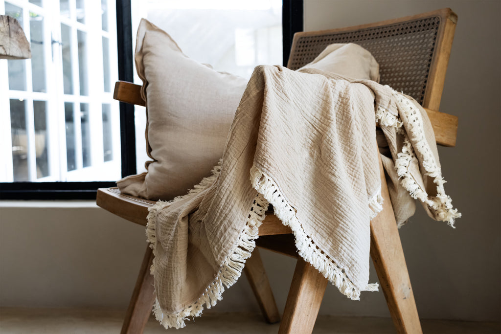 Baby Frilled Cotton Muslins