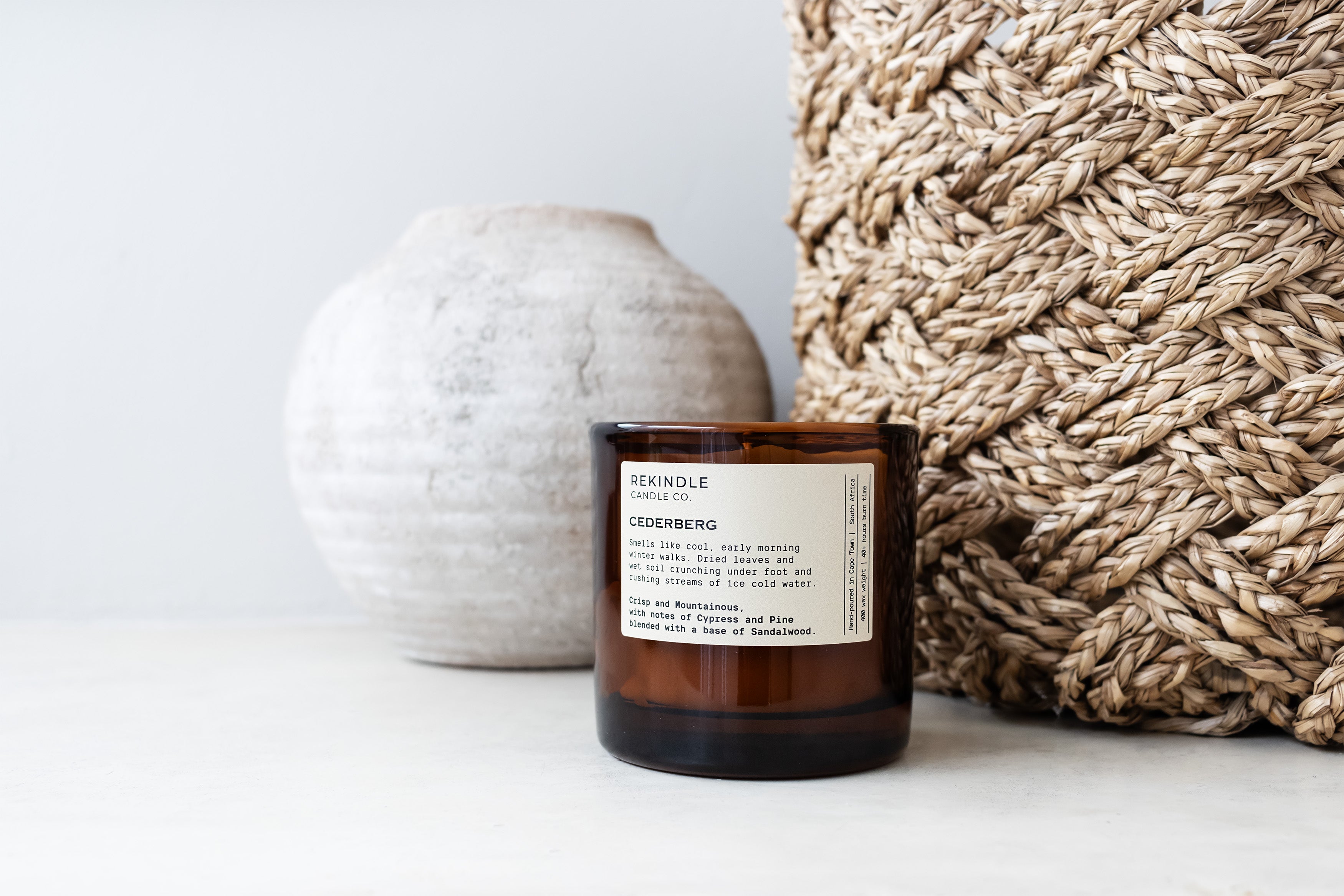 Rekindle Glass Candle