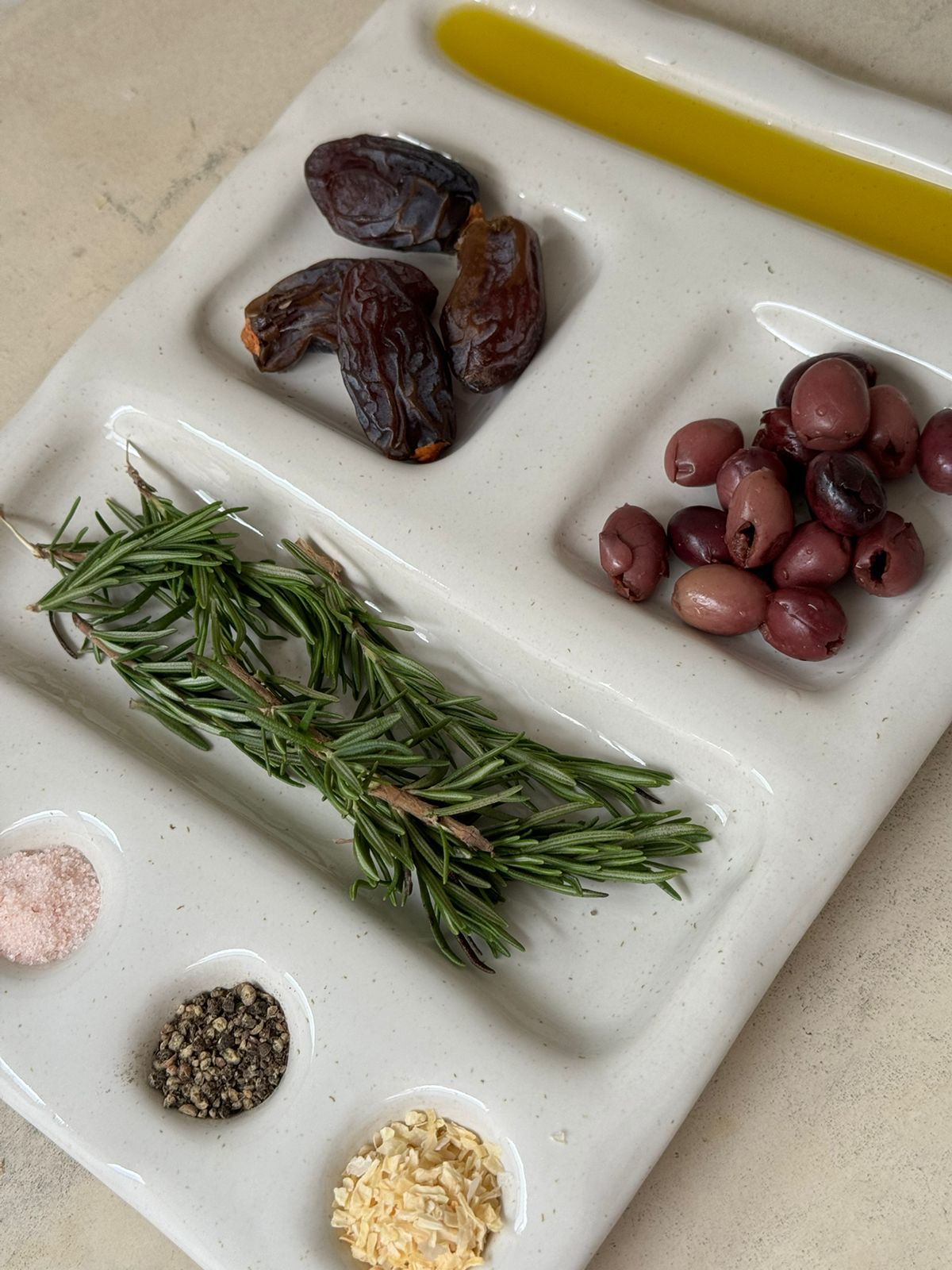Ceramic Condiment Divider