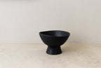 Ceramic clay-footed bowl
