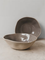 Drunken stone salad bowl