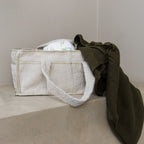 Trend_ING_Fleece_baby_changing_bag_with_moss_knitted_blanket