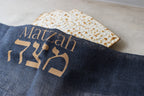 Linen matzah cover