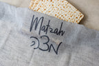 Linen matzah cover
