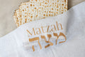 Linen matzah cover