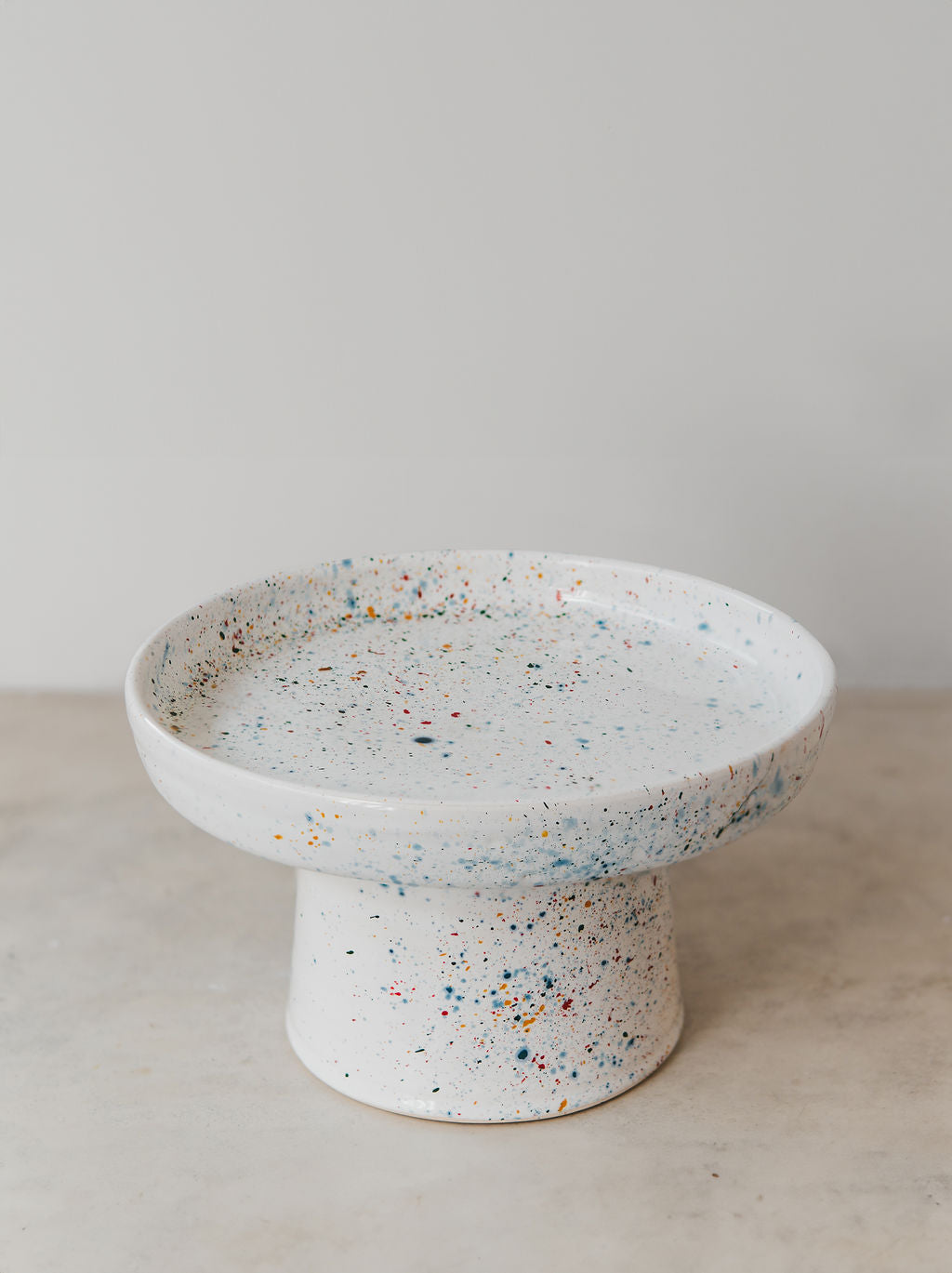 Speckled Ceramic Cake Stand