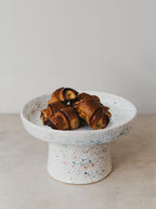 Speckled Ceramic Cake Stand