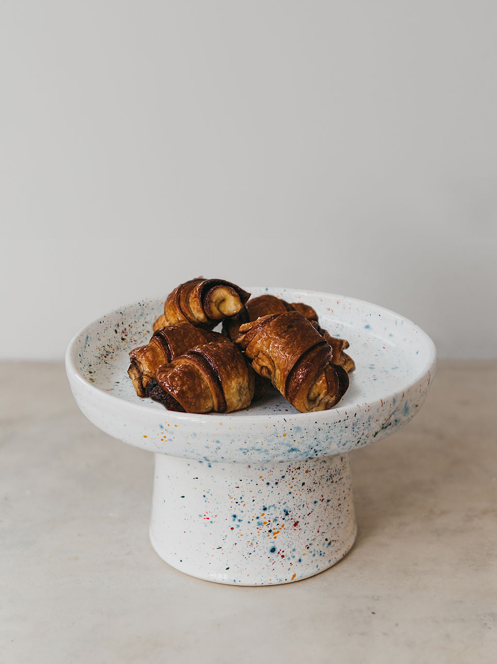 Speckled Ceramic Cake Stand