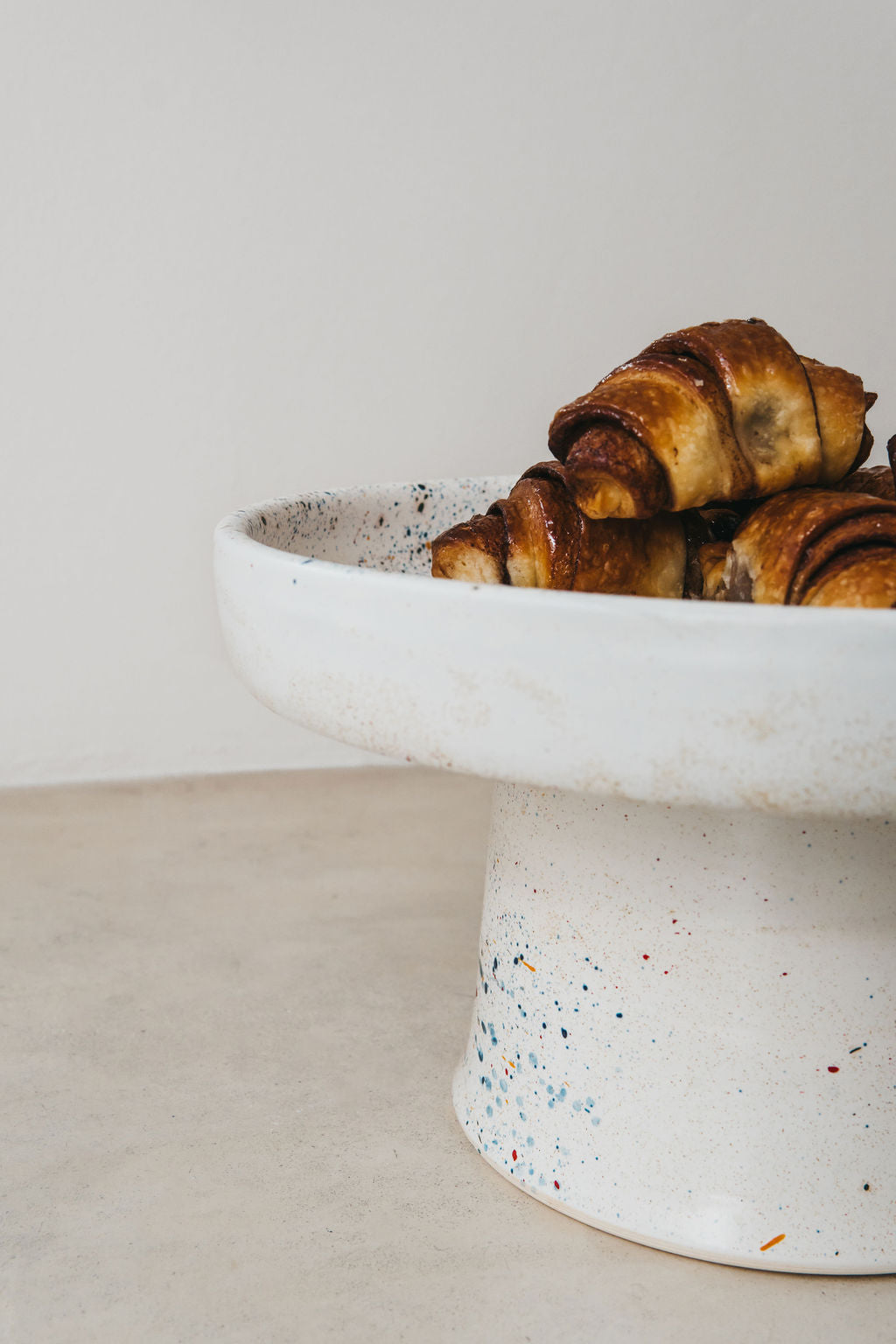 Speckled Ceramic Cake Stand