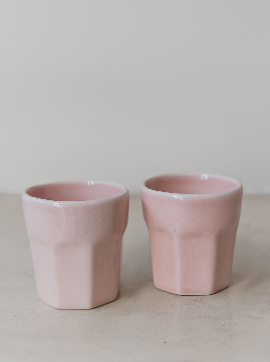 Espresso ceramic stone cup  (set of 2)