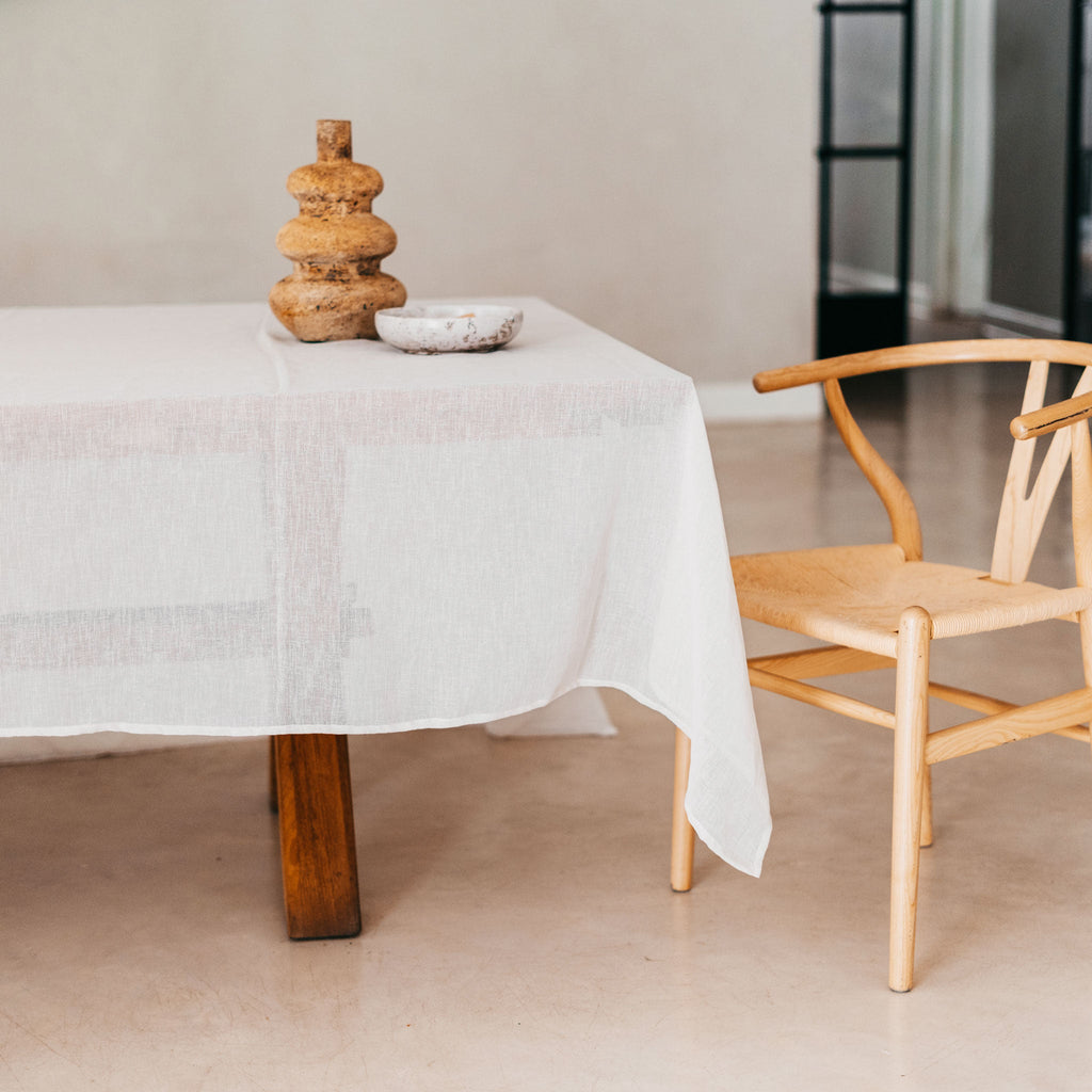 Linen tablecloth