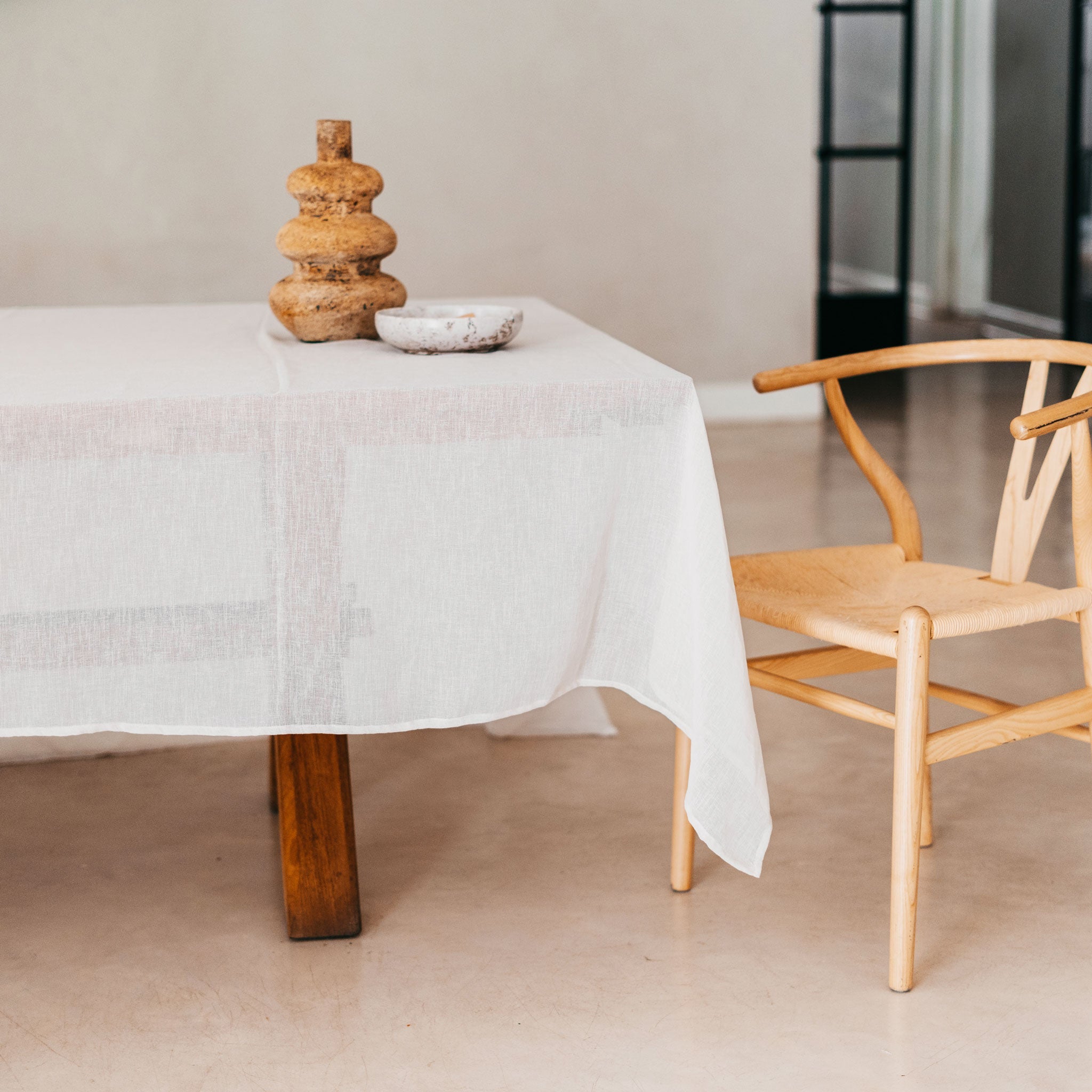 Linen tablecloth