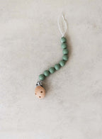 Trend_ING_Siliconebabydummyclip_sage green beads