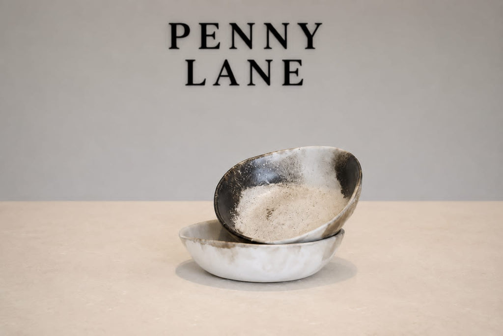 Pebble dip bowls
