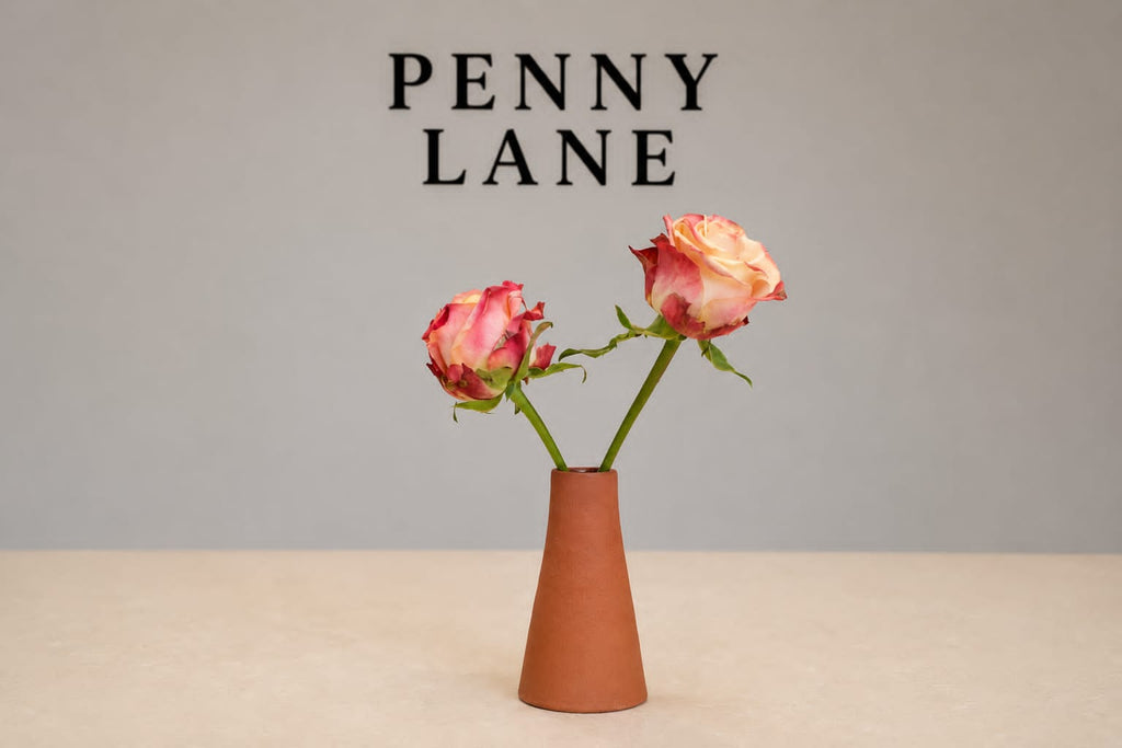 Terracotta Bud vases
