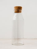 Trend-ings Glass water pitcher with cork stopper; empty storage