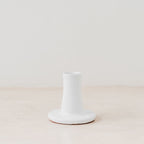 Trend{ING}s White gloss ceramic candle holders - Tall