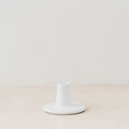 Trend{ING}s White gloss ceramic candle holders - Medium