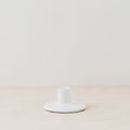 Trend{ING}s White gloss ceramic candle holders - Short