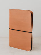 Handcrafted endless leather notebook