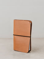 Handcrafted endless leather notebook