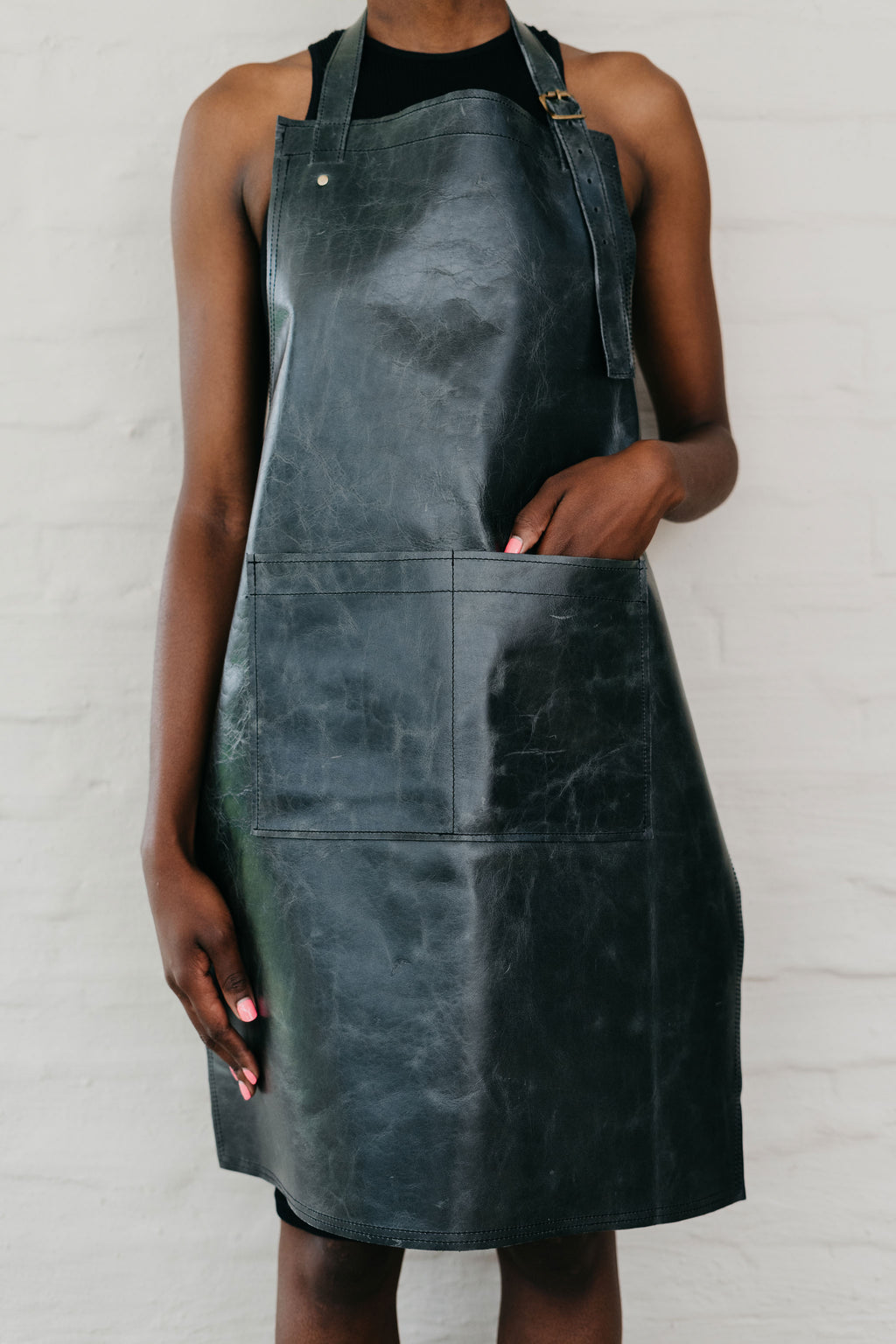 Handcrafted genuine leather apron