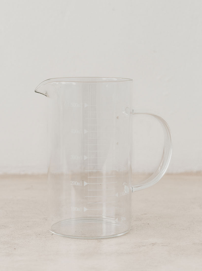 Trend-ings Glass measuring kitchen beaker 500ml size